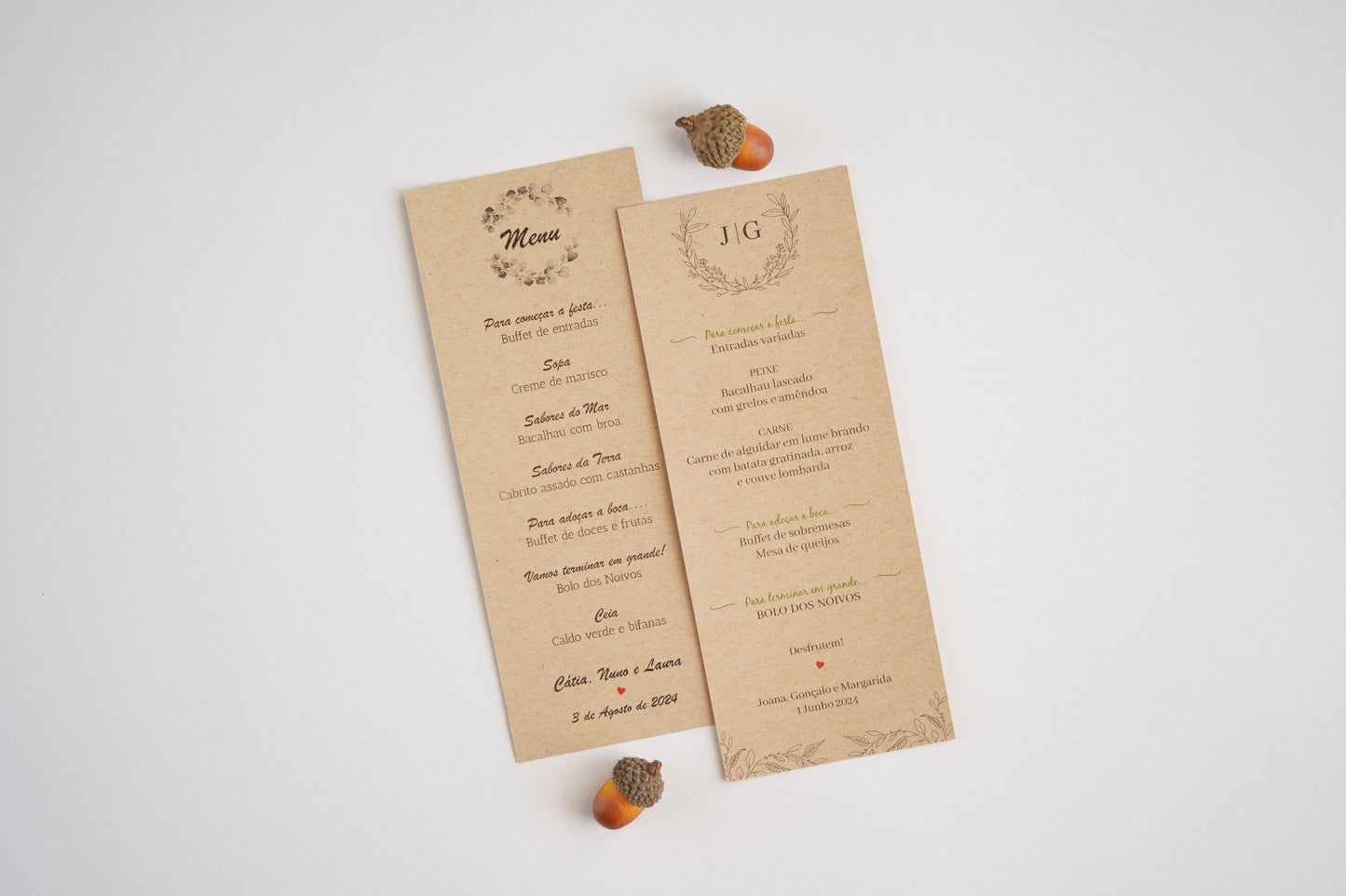 ementa-casamento-kraft-rustico