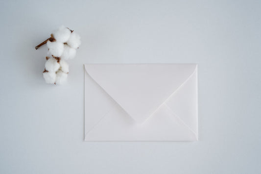 envelope branco para convites
