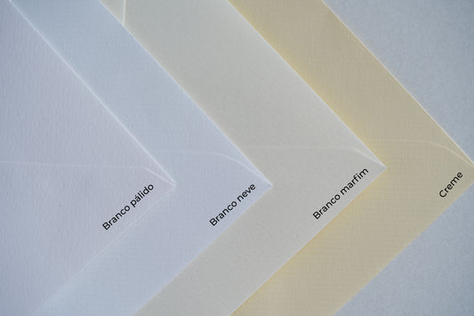 envelopes texturizados para convites acabamento mate varias cores