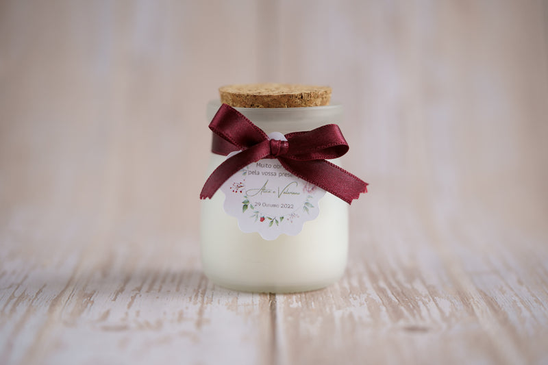 vela lembrança de casamento ou batizado