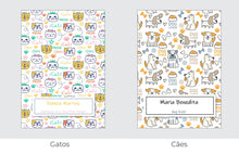 Carregar imagem no visualizador da galeria Agenda personalizada A6 2024 - Coração Floral
