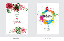 Carregar imagem no visualizador da galeria Agenda personalizada A6 2024 - Coração Floral