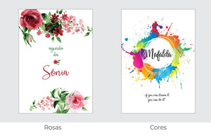 Agenda personalizada A6 2024 - Outono