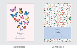 Agenda personalizada A6 2024 - Coração Floral